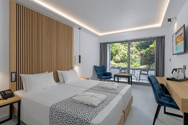 Oceanis Beach - Wohnbeispiel Doppelzimmer Superior Gartenblick (Zimmercodierung DSG)