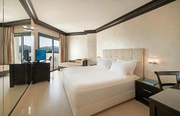 Mitsis Faliraki - Wohnbeispiel Doppelzimmer Landblick (Zimmercodierungen DP1, D1L & DCL)