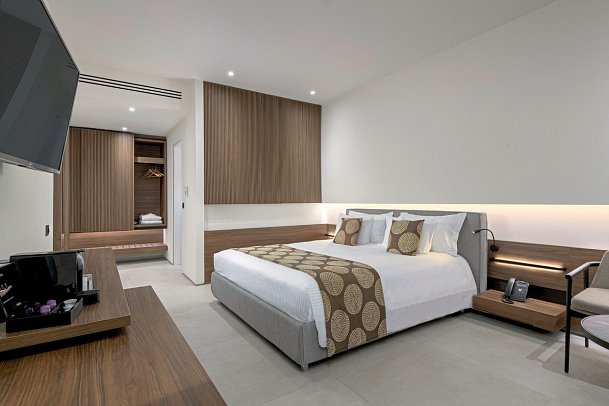 The Ixian Grand & All Suites - Wohnbeispiel Doppelzimmer Design (Zimmercodierung DB2)