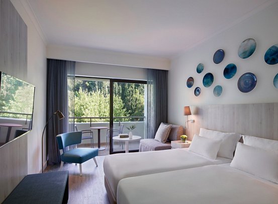 Amus Hotel & Spa - Wohnbeispiel Doppelzimmer Deluxe Landblick (Zimmercodierung DDL)