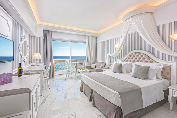 Rodos Palladium Leisure & Wellness - Wohnbeispiel Doppelzimmer Superior Meerblick (Zimmercodierung DSM)