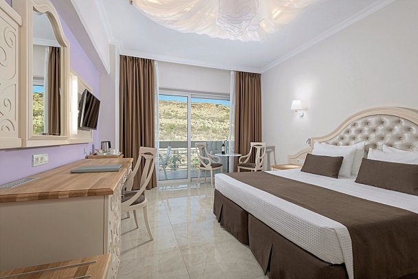 Rodos Palladium Leisure & Wellness - Doppelzimmer Deluxe Landblick (Zimmercodierung DDL)