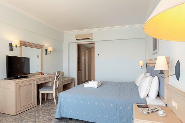 Lindos Princess Beach Resort & Spa - Wohnbeispiel Doppelzimmer Meeresfront (Zimmercodierung DBO)