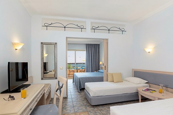 Lindos Princess Beach Resort & Spa - Familienzimmer Meeresfront (Zimmercodierung FBO)