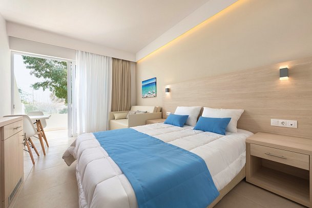 Afandou Bay & Suites - Wohnbeispiel Juniorsuite (Zimmercodierung JB1)