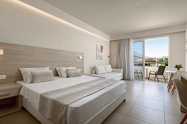 Afandou Bay & Suites - Wohnbeispiel Doppelzimmer Deluxe (Zimmercodierung DD1)