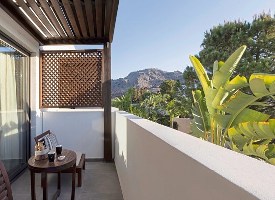 Aulus Lindos Rhodes, Curio Collection by Hilton - Wohnbeispiel Bungalow Garden View Tropical Zen Suite (Zimmercodierung B3G)