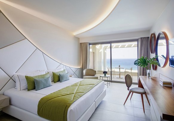 Mayia Exclusive Resort & Spa - Wohnbeispiel Doppelzimmer Deluxe Meerblick (Zimmercodierung DDM)