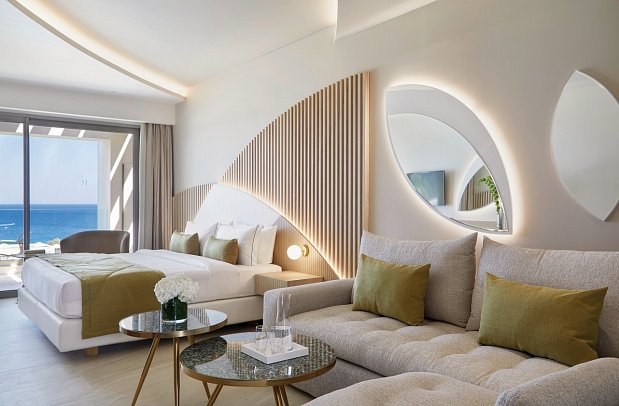 Mayia Exclusive Resort & Spa - Wohnbeispiel Juniorsuite Meerblick (Zimmercodierung J1M)