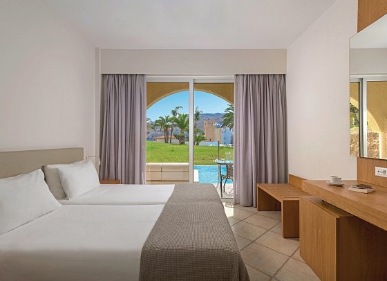 Lindos Royal Resort - Wohnbeispiel Doppelzimmer Deluxe Gemeinschaftspool (Zimmercodierung DD1)
