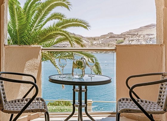 Lindos Royal Resort - Wohnbeispiel Juniorsuite Meerblick (Zimmercodierung JBM)