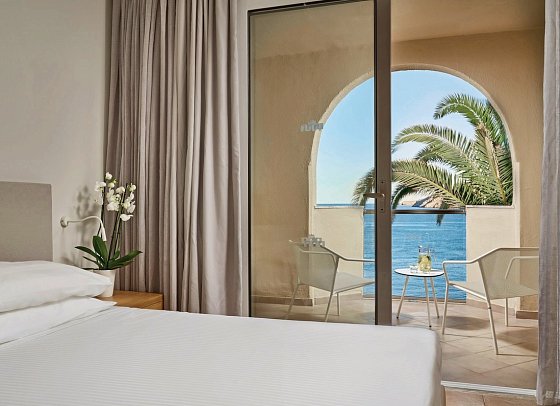 Lindos Royal Resort - Wohnbeispiel Juniorsuite Deluxe Meerblick (Zimmercodierung JDM)
