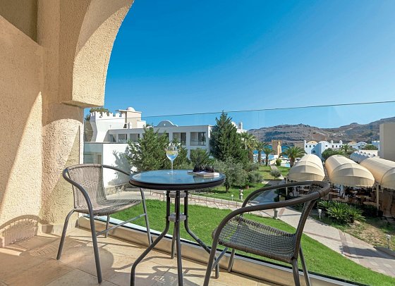 Lindos Royal Resort - Wohnbeispiel Suite Gartenblick (Zimmercodierung WBG)