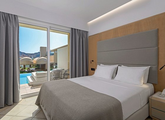 Lindos Royal Resort - Wohnbeispiel Suite Gemeinschaftspool (Zimmercodierung WB1)