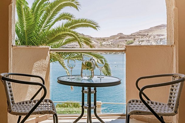 Lindos Royal Resort - Wohnbeispiel Juniorsuite Meerblick (Zimmercodierung JBM)