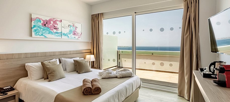 Akti Imperial Deluxe Resort & Spa Dolce by Wyndham - Wohnbeispiel Suite Meerblick (Zimmercodierung WBM)