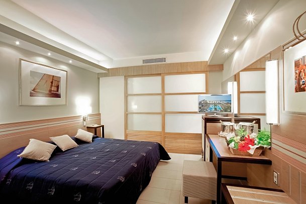 Esperides Beach - Wohnbeispiel Doppelzimmer Superior (Zimmercodierungen DSG, DSM & DSN)