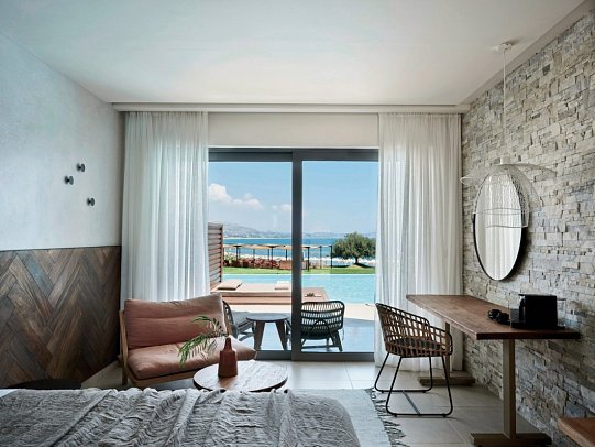 Sentido Port Royal Villas & Spa - Wohnbeispiel Bungalow mit Meerseite und Meerblick Gemeinschaftspool (Zimmercodierung B2M)