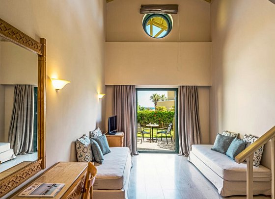 Mitsis Rodos Maris - Wohnbeispiel Maisonette Gartenblick (Zimmercodierung MBG)