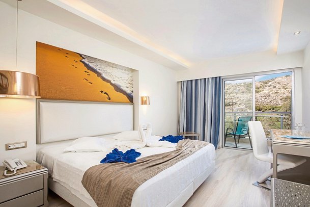 Pegasos Deluxe Beach Hotel - Wohnbeispiel Doppelzimmer Deluxe (Zimmercodierung DS1)