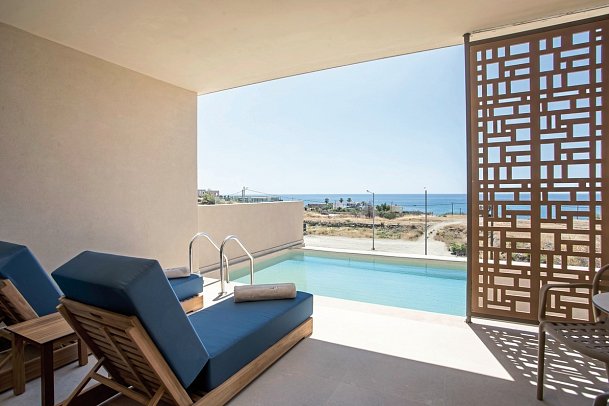 Este Elegant Suites & Villas - Wohnbeispiel Doppelzimmer Deluxe Privatpool (Zimmercodierung DDR)