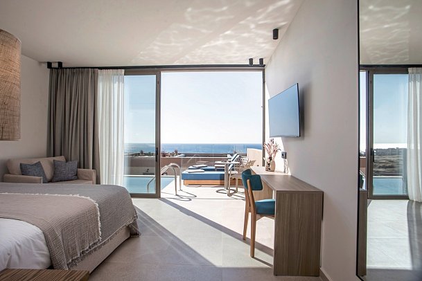 Este Elegant Suites & Villas - Wohnbeispiel Juniorsuite Privatpool (Zimmercodierung J1R)