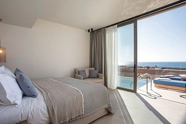 Este Elegant Suites & Villas - Wohnbeispiel Juniorsuite Privatpool (Zimmercodierung J1R)