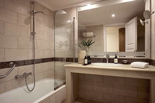 Lindian Dream SeaSide Resort - Wohnbeispiel Doppelzimmer Meerblick (Zimmercodierung DBM)