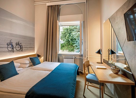 Hotel Istra - Wohnbeispiel Einzelzimmer (Zimmercodierung EB1)