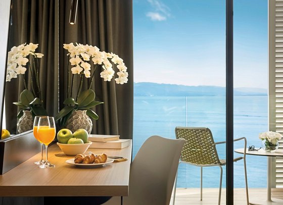 Hotel Istra - Wohnbeispiel Doppelzimmer Superior Meerblick (Zimmercodierung DSM)