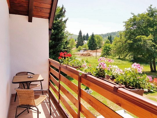 Plitvice Green Valley - Wohnbeispiel Doppelzimmer Balkon (Zimmercodierung DB1)