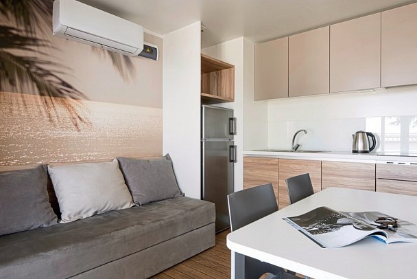 Mobile Homes Camp Selce - Wohnbeispiel Mobilheim Premium (Zimmercodierungen CS1 & CM1)