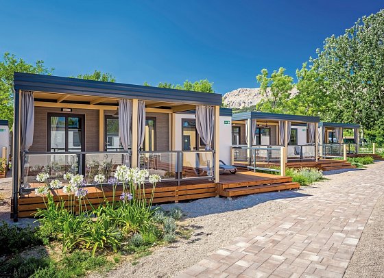 Valamar Camping Baska - Wohnbeispiel Vela Bay Home für 4+2 (Zimmercodierung CB1)