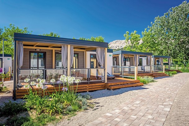 Valamar Camping Baska - Wohnbeispiel Vela Bay Home für 4+2 (Zimmercodierung CB1)