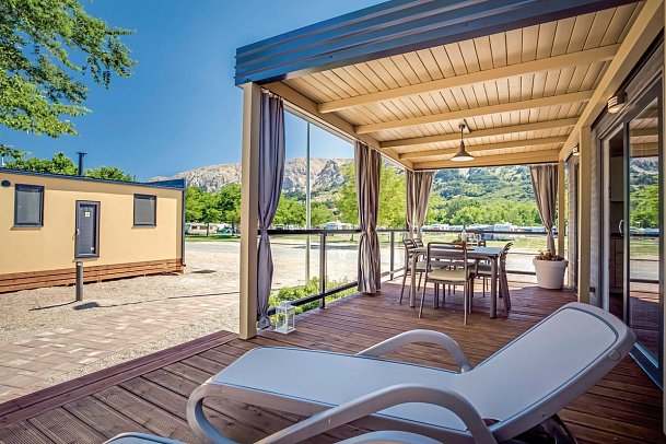 Valamar Camping Baska - Wohnbeispiel Vela Bay Home für 4+2 (Zimmercodierung CB1)