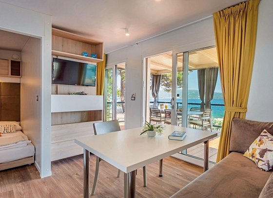 Valamar Camping Jezevac - Wohnbeispiel Lungomare Home für 4+2 (Zimmercodierungen CB3 & CB4)
