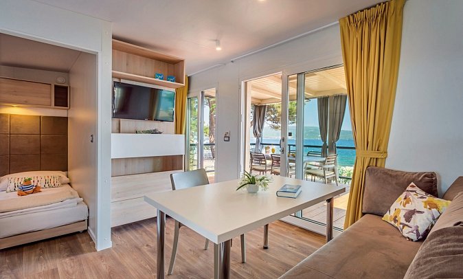 Valamar Camping Jezevac - Wohnbeispiel Lungomare Home für 4+2 (Zimmercodierungen CB3 & CB4)