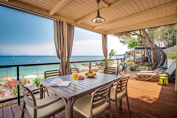 Valamar Camping Jezevac - Wohnbeispiel Lungomare Home für 4+2 (Zimmercodierungen CB3 & CB4)