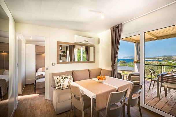 Valamar Camping Krk - Wohnbeispiel Bella Vista Home für 4+2 (Zimmercodierung CB2)