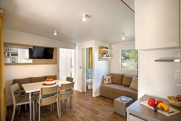 Valamar Camping San Marino - Wohnbeispiel Lopar Garden Home für 4+2 (Zimmercodierung CM1)