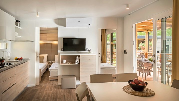 Valamar Camping San Marino - Wohnbeispiel Lopar Garden Home 4+2 (Zimmercodierung CM1)