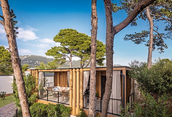 Valamar Camping Padova - Wohnbeispiel Hilltop Green Home für 5 (Zimmercodierung CB6)