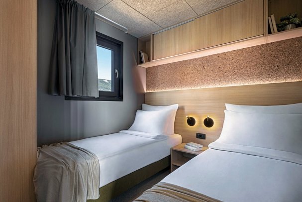 Valamar Camping Padova - Wohnbeispiel Hilltop Green Home für 5 (Zimmercodierung CB6)