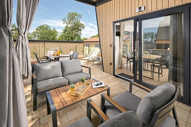 Aminess Style Camping Atea Glamping & Holiday Homes - Wohnbeispiel Luxury Glamping Home (Zimmercodierung CB1)