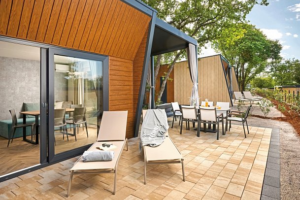 Aminess Style Camping Atea Glamping & Holiday Homes - Wohnbeispiel Luxury Glamping Home (Zimmercodierung CB1)