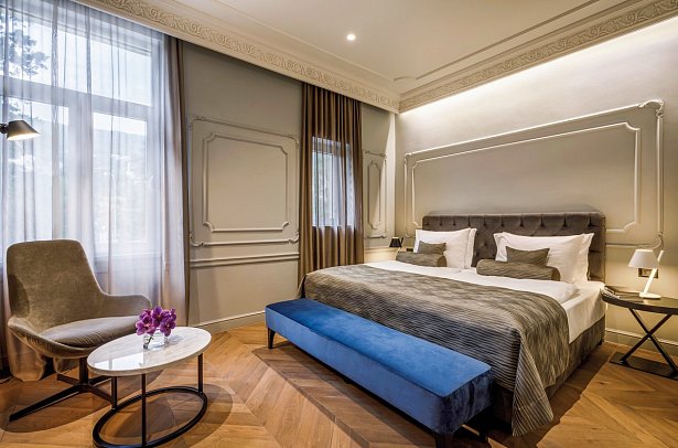 Ambasador - Wohnbeispiel Doppelzimmer Superior Landblick (Zimmercodierung DSL)