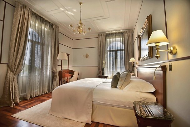 Amadria Park Hotel Milenij - Wohnbeispiel Doppelzimmer Deluxe Meerblick (Zimmercodierung DDM)