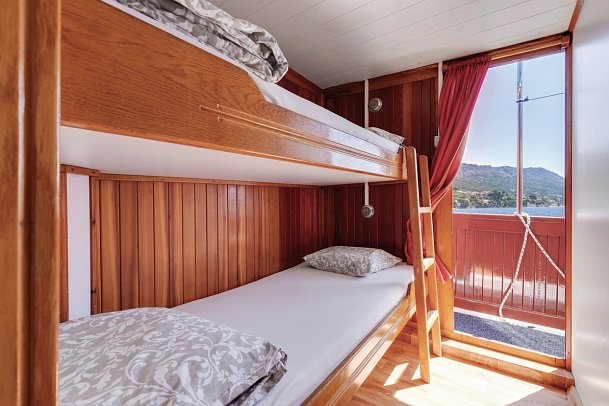 Kreuzfahrt Highlights Kvarner Bucht - Kabinenbeispiel Segelboot