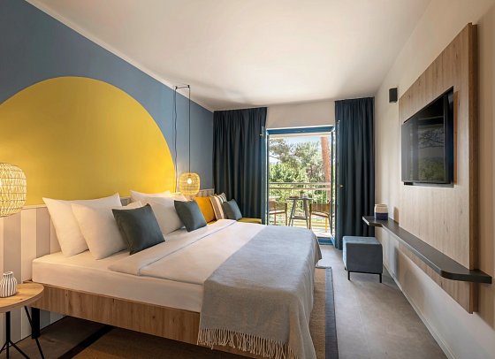 Sunny Krk by Valamar - Wohnbeispiel Zimmer Superior für 2 plus 1 (Zimmercodierung DS1)