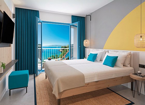 Sunny Krk by Valamar - Wohnbsp. Zimmer für 2 Meerblick (Zimmercodierung D1M)